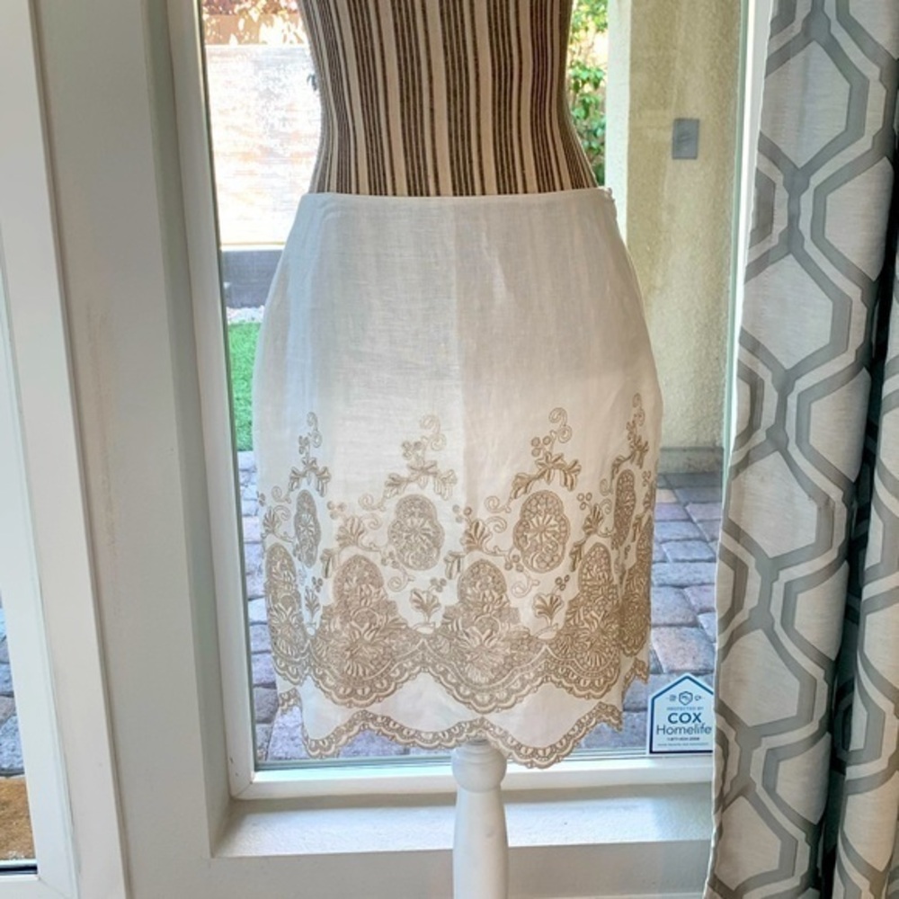 Ann Taylor Reflection Skirt NWT